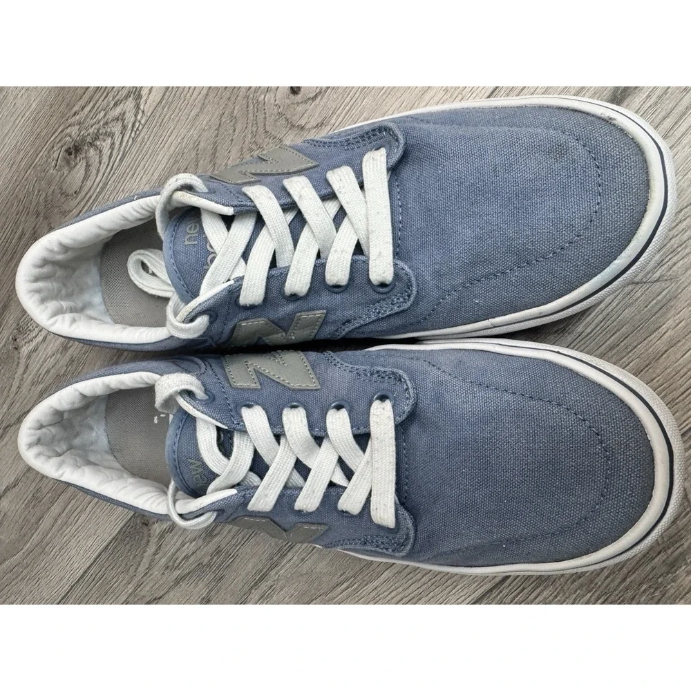 New Balance All Coasts AM331BSL Canvas Skateboarding Shoes Mens 8.5 Blue Sneaker